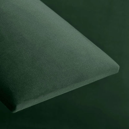 Polstret vægpanel Stegu Mollis rektangulær 60 x 30 cm grøn - 1 stk