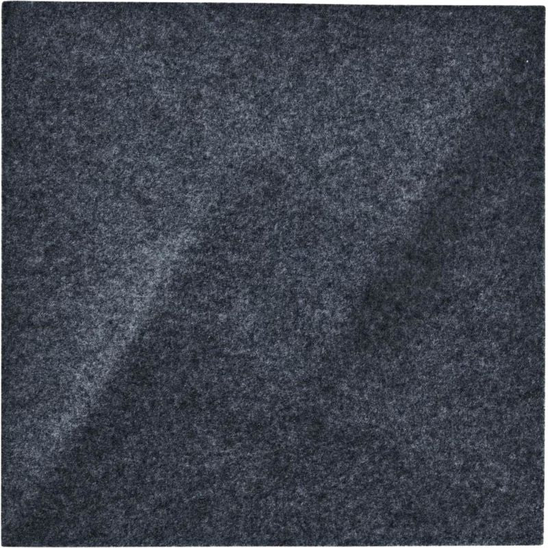 Decosa dekorativt panel 30 x 30 cm filtet 3D kvadrat i grafit