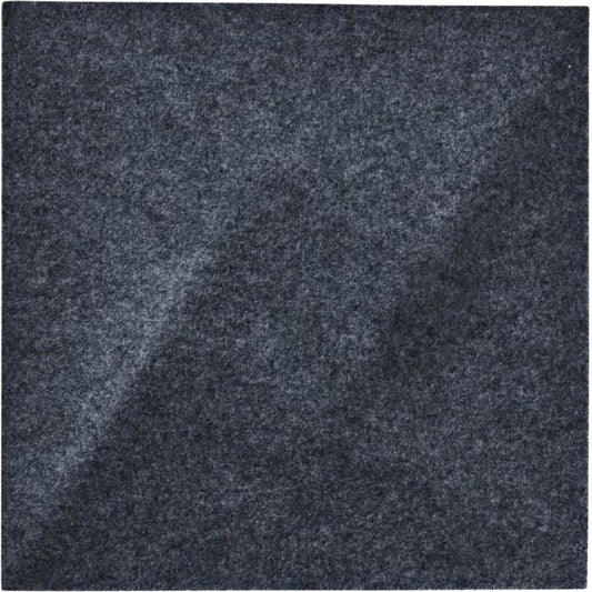 Decosa dekorativt panel 30 x 30 cm filtet 3D kvadrat i grafit