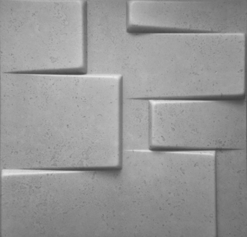 Decosa Crafter dekorationspanel 50 x 50 cm lysgrå