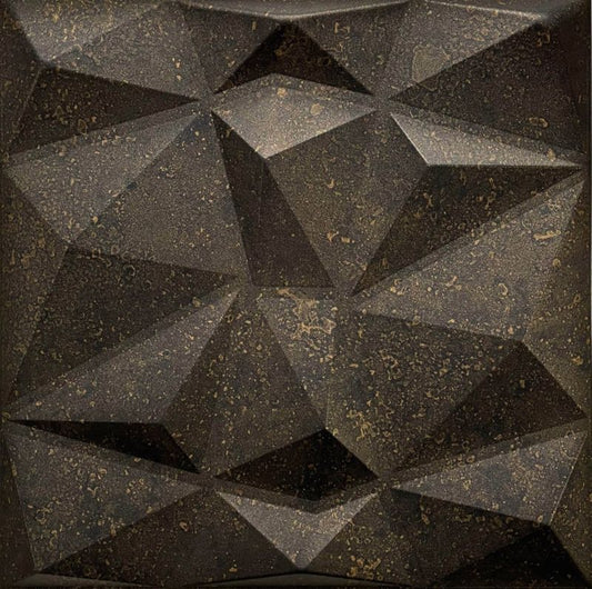 Decosa Montego dekorativ vægpanel 50 x 50 cm i antracit