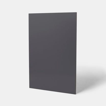GoodHome Stevia / Garcinia bundpanel 59 x 87 cm i antracit med blank finish