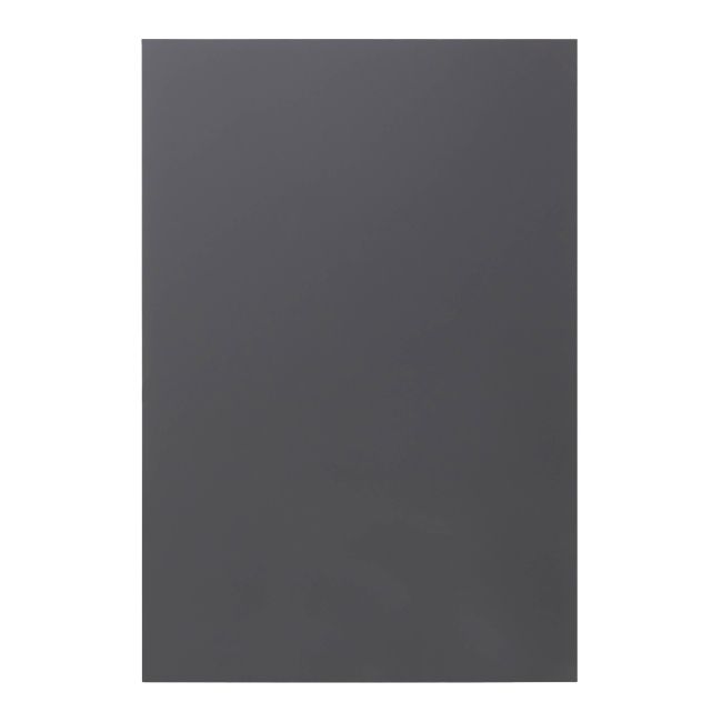 GoodHome Stevia / Garcinia bundpanel 59 x 87 cm i antracit med blank finish