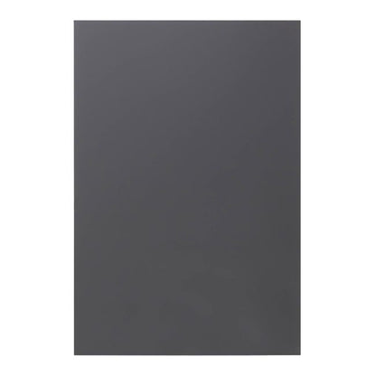 GoodHome Stevia / Garcinia bundpanel 59 x 87 cm i antracit med blank finish