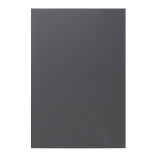 GoodHome Stevia / Garcinia bundpanel 59 x 87 cm i antracit med blank finish