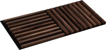 Træpanel Stegu Linea Dark mørk eg 0,58 m2