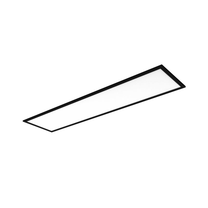 LED Panel Jemison 3600 lm 120x30 cm Sort