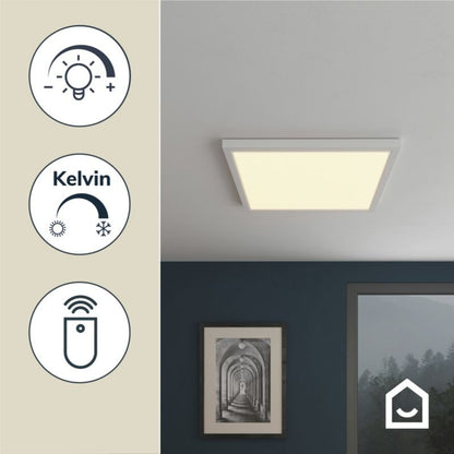 LED Panel Wundt CCT 5000 lm 60x60 cm Hvid Dæmpbar