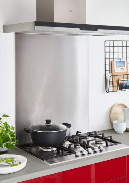 GoodHome Kasei køkkenpanel 60 cm stål