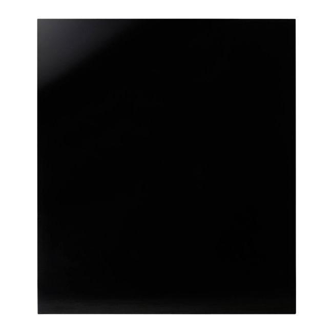 GoodHome Nashi køkkenpanel i hærdet glas 60 cm mat-sort