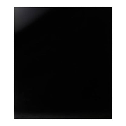 GoodHome Nashi køkkenpanel i hærdet glas 60 cm mat-sort