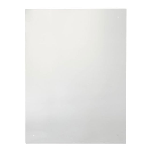 GoodHome Nashi køkkenpanel i glas 60 cm transparent