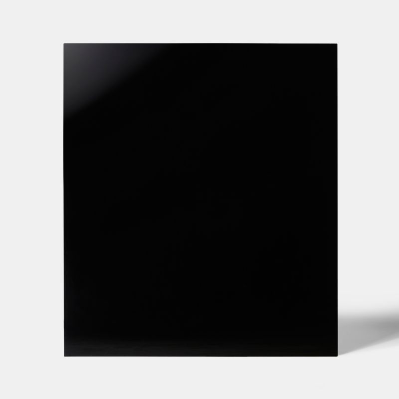 GoodHome Nashi køkkenpanel i glas 90 cm mat-sort