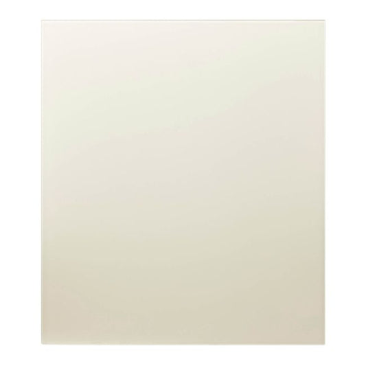 GoodHome Nashi glas-køkkenpanel 90 cm i creme