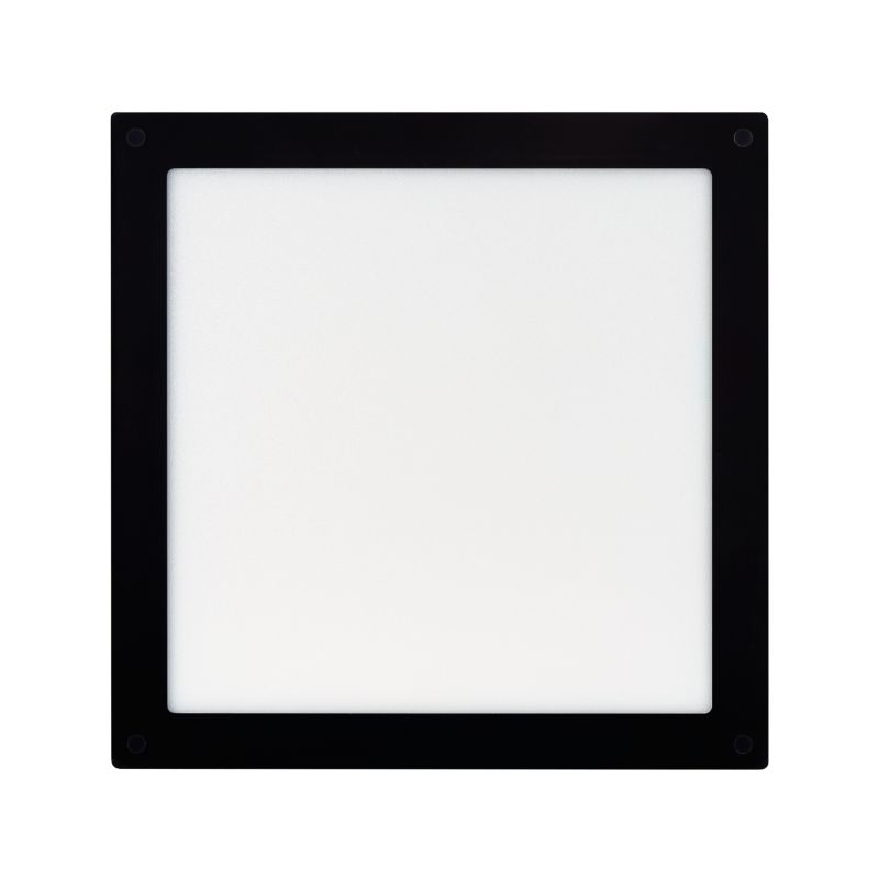 LED Panel 1900 lm 4000 K 30x30 cm Sort