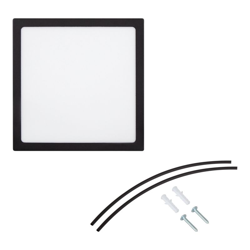 LED Panel Jemison 1800 lm 30x30 cm Sort