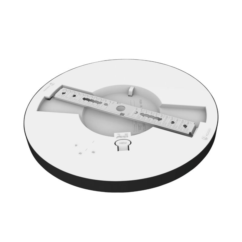 LED-panel XUDO 2-i-1 18W 4000K Neutralhvid Sort Rund 1 stk.