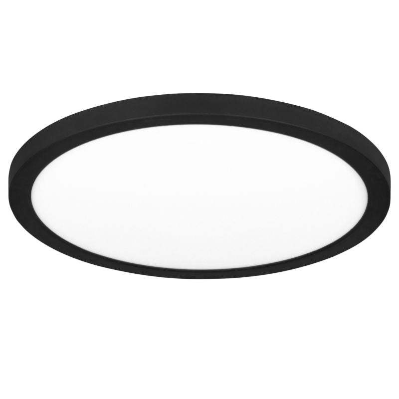 LED-panel XUDO 24W 3CCT 3000K/4000K/6000K sort rund 1 stk.