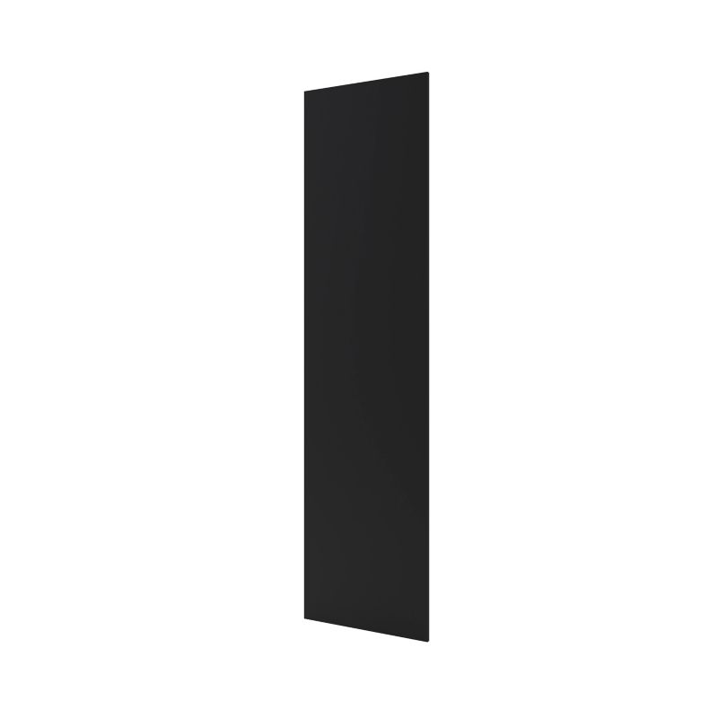 Maskeringspanel til søjleskab GoodHome Pasilla 61 x 240 cm mat-sort