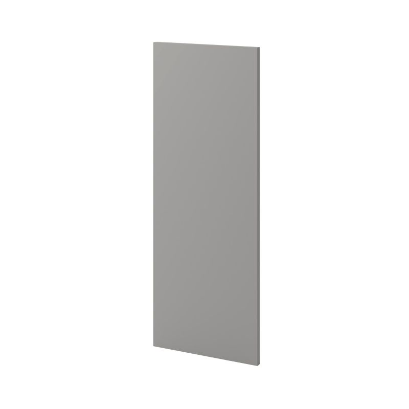 Maskeringspanel til vægskab GoodHome Alisma 36 x 96 cm grå blank