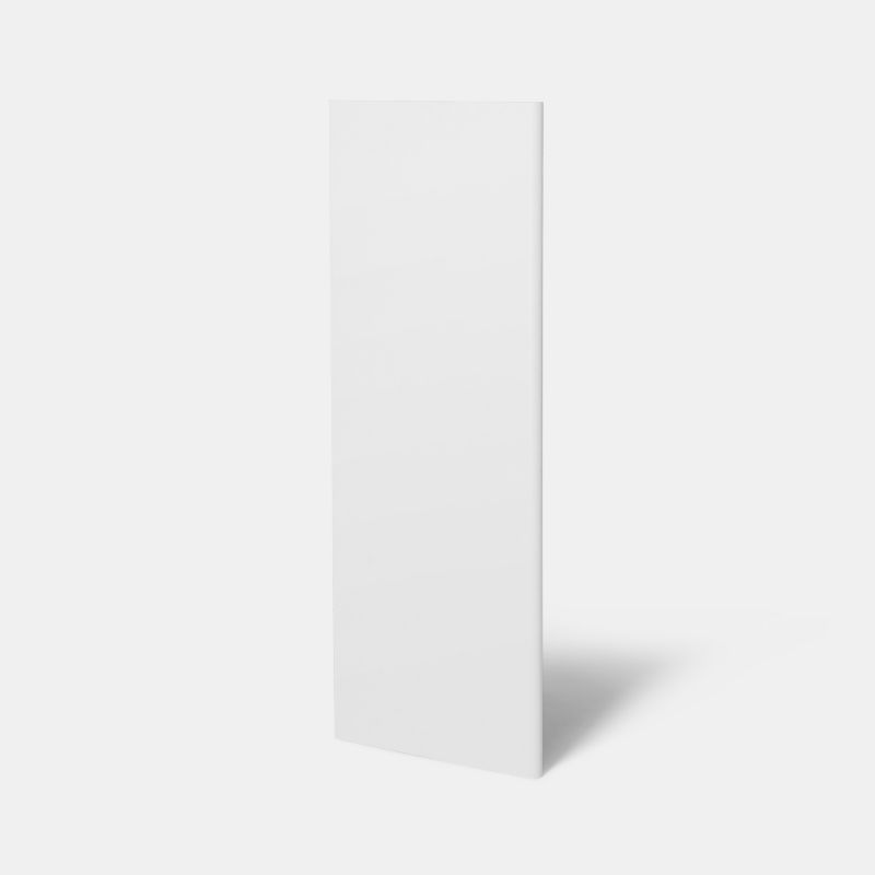 Dækkende panel til vægskab GoodHome Alpinia 36 x 96 cm elfenbensmat
