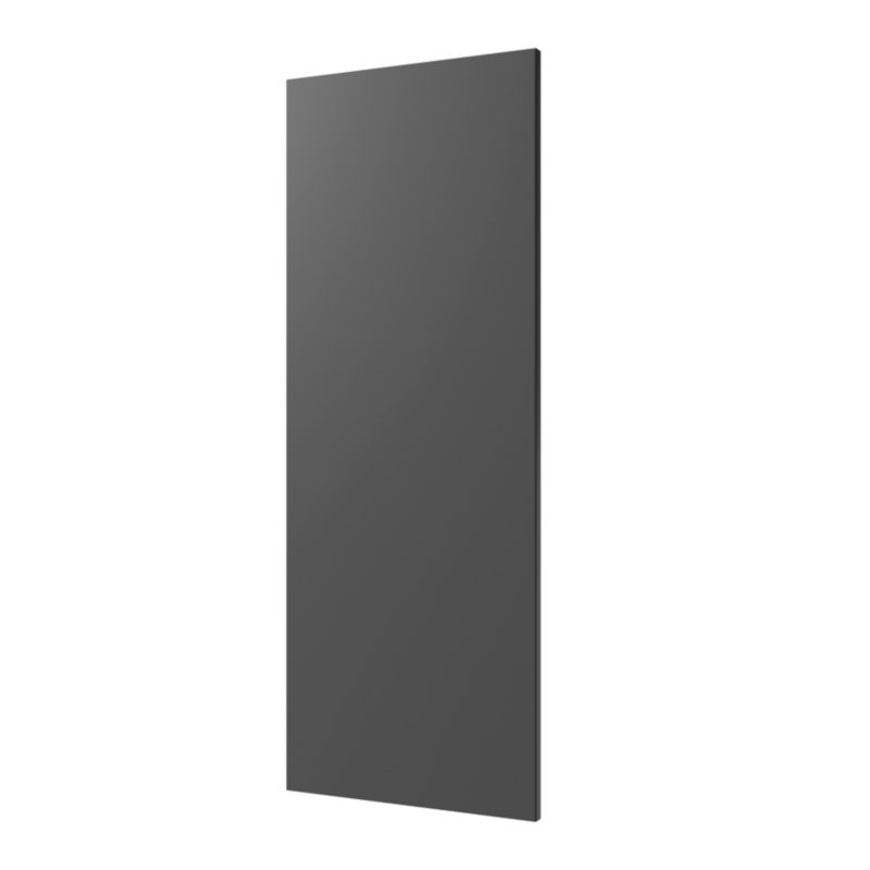 Maskeringspanel til vægskab GoodHome Stevia 36 x 96 cm mat antracit
