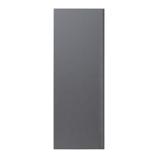 Maskeringspanel til vægskab GoodHome Stevia / Garcinia 36 x 96 cm antracit højglans