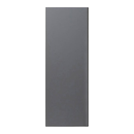 Maskeringspanel til vægskab GoodHome Stevia / Garcinia 36 x 96 cm antracit højglans