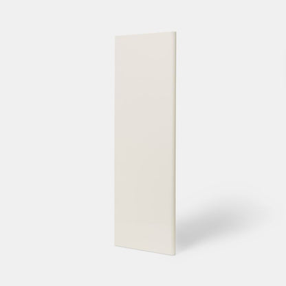 Maskeringspanel til vægskab GoodHome Stevia / Garcinia 36 x 96 cm kremet blank
