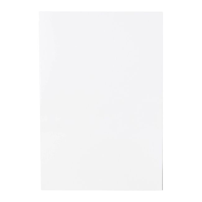GoodHome Alisma bundpanel 59 x 87 cm hvid højglans