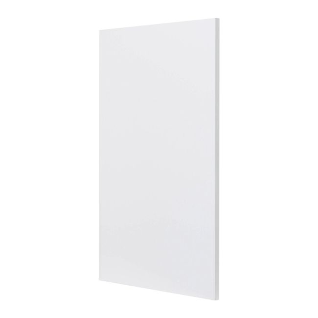 GoodHome Stevia / Garcinia bundpanel 59 x 87 cm hvid højglans