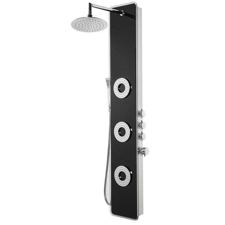 Kerra Tore brusepanel i sort, 1 stk