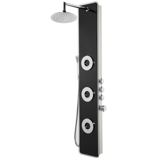 Kerra Tore brusepanel i sort, 1 stk