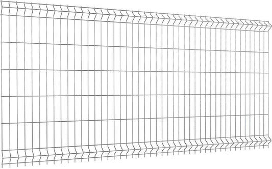 Panelhegn 123 x 250 cm med maske 5,5 x 20 cm, tråd 4 mm, galvaniseret