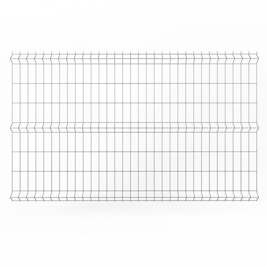 WIŚNIOWSKI sort panelhegn 153 x 250 cm med 8 x 20 cm masker