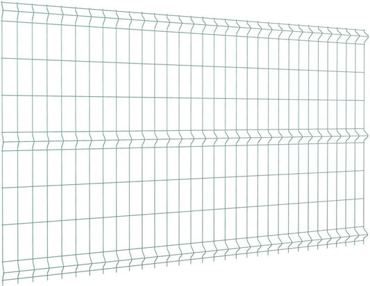 Panelhegn 153 x 250 cm med maske 8 x 20 cm og tråd 3,1 mm i grøn