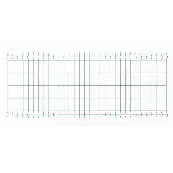 Wiśniowski hegnspanel 103 x 250 cm med 8 x 20 cm masker og 3,1 mm tråd i grøn