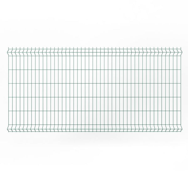 Wiśniowski hegnspanel 123 x 250 cm med 5,5 x 20 cm masker og 4 mm tråd i grøn