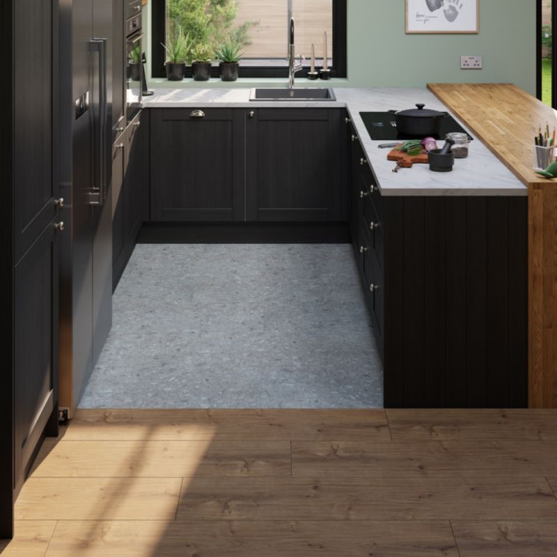 Vandtæt vinylgulvpanel GoodHome SPC Eg Rustic Honey 3,173 m²