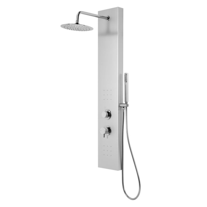 GoodHome Tanvia 1-funktions gråt brusepanel