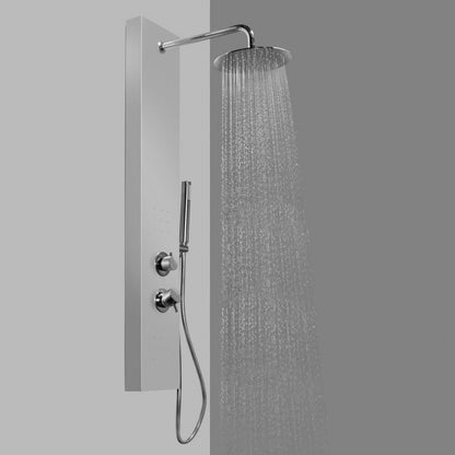 Brusepanel 1-Funktion Grå 23 cm Deszczownica 120 cm