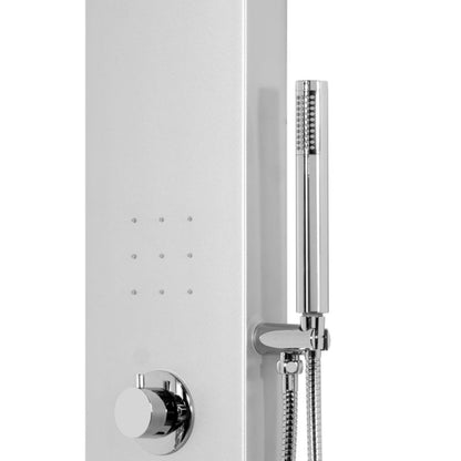 Brusepanel 1-Funktion Grå 23 cm Deszczownica 120 cm