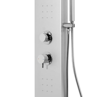 Brusepanel 1-Funktion Grå 23 cm Deszczownica 120 cm