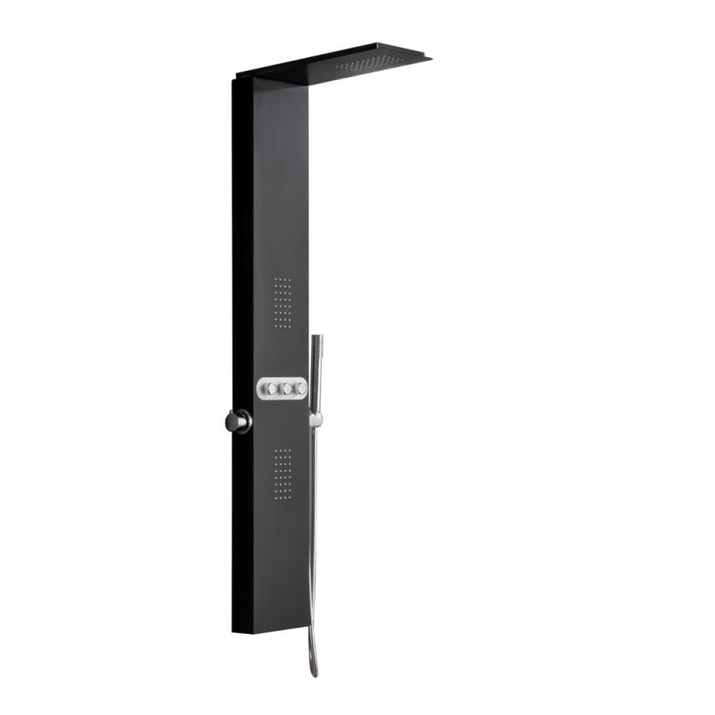 Mexen Omar sort brusepanel 7610-03-70, 1 stk.