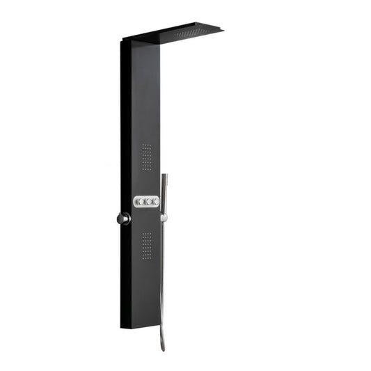 Mexen Omar sort brusepanel 7610-03-70, 1 stk.