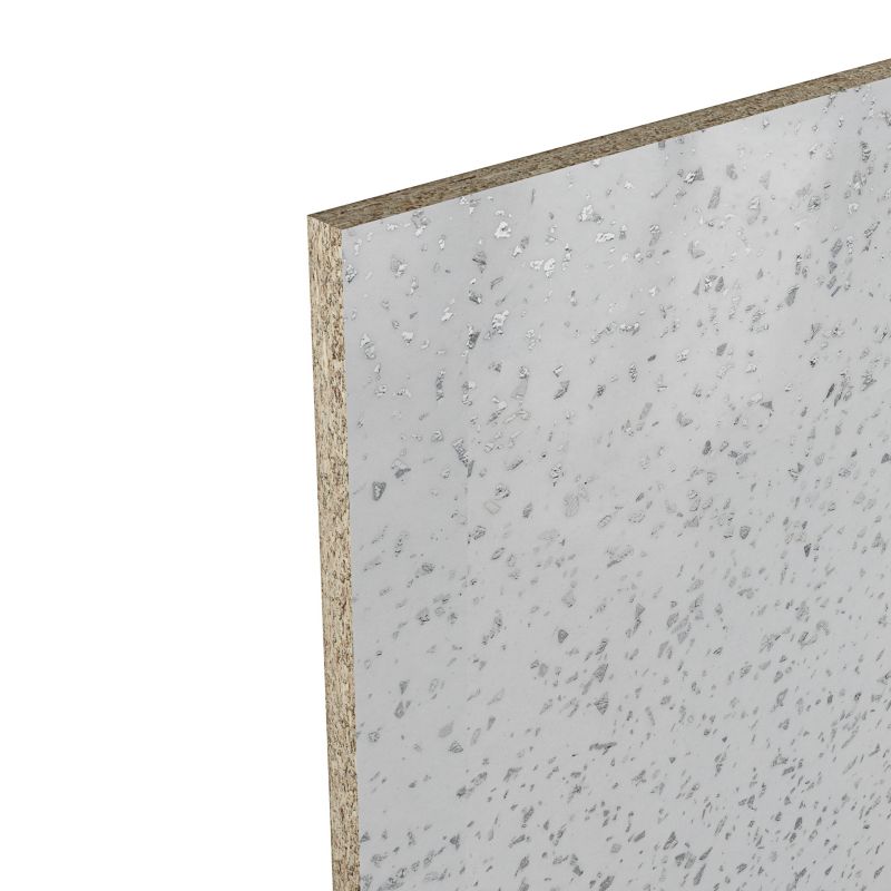 Laminatbordpanel GoodHome Berberis 0,3 x 60 x 200 cm sort / hvid stjerne