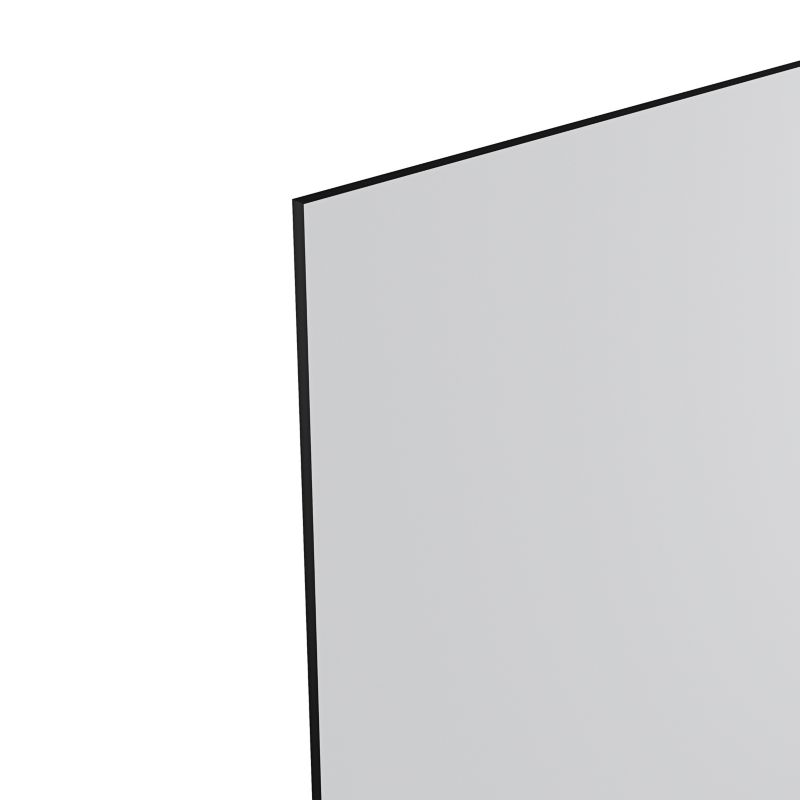 GoodHome Nepeta laminatbordpladepanel 0,3 x 60 x 180 cm geometrisk / hvid