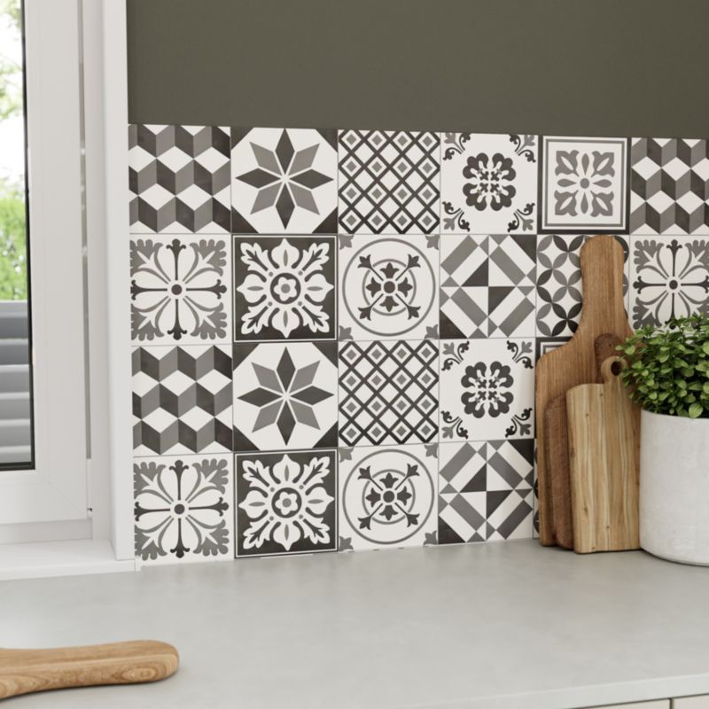 Laminatbordpladepanel GoodHome Nepeta 0,3 x 60 x 180 cm vintage / grå