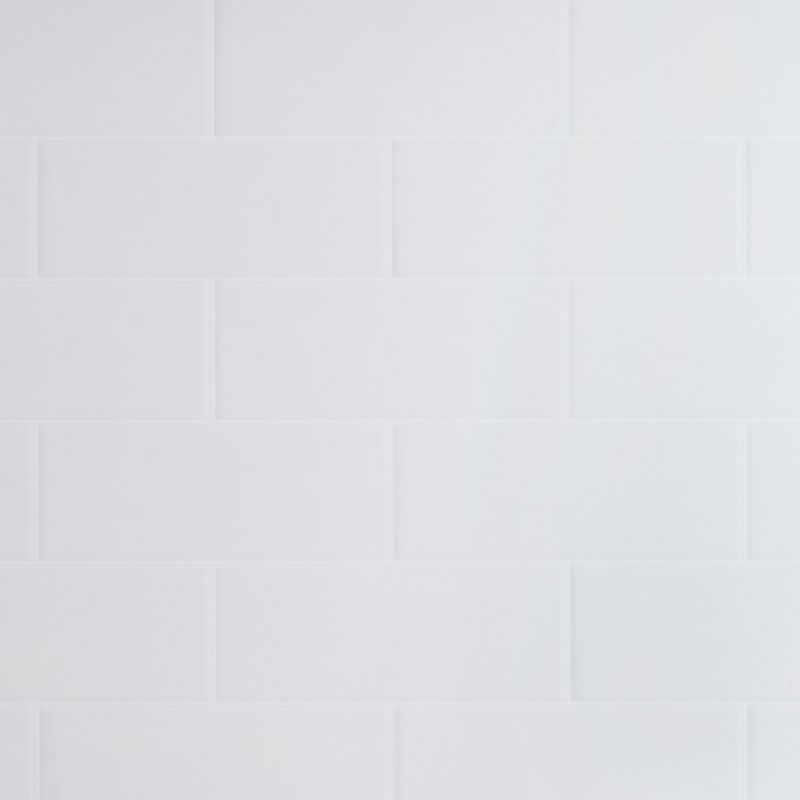 Laminatbordpladepanel GoodHome Nepeta 0,3 x 60 x 200 cm metrofliser / hvid blank