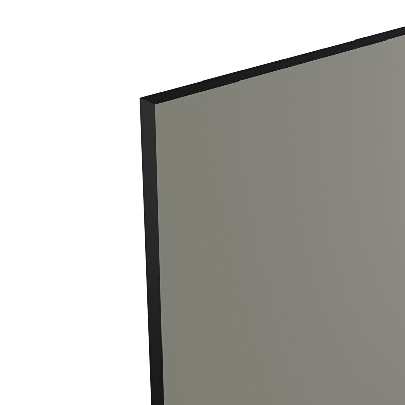 GoodHome Nepeta laminatbordpladepanel 0,3 x 60 x 200 cm i titangrå / zink